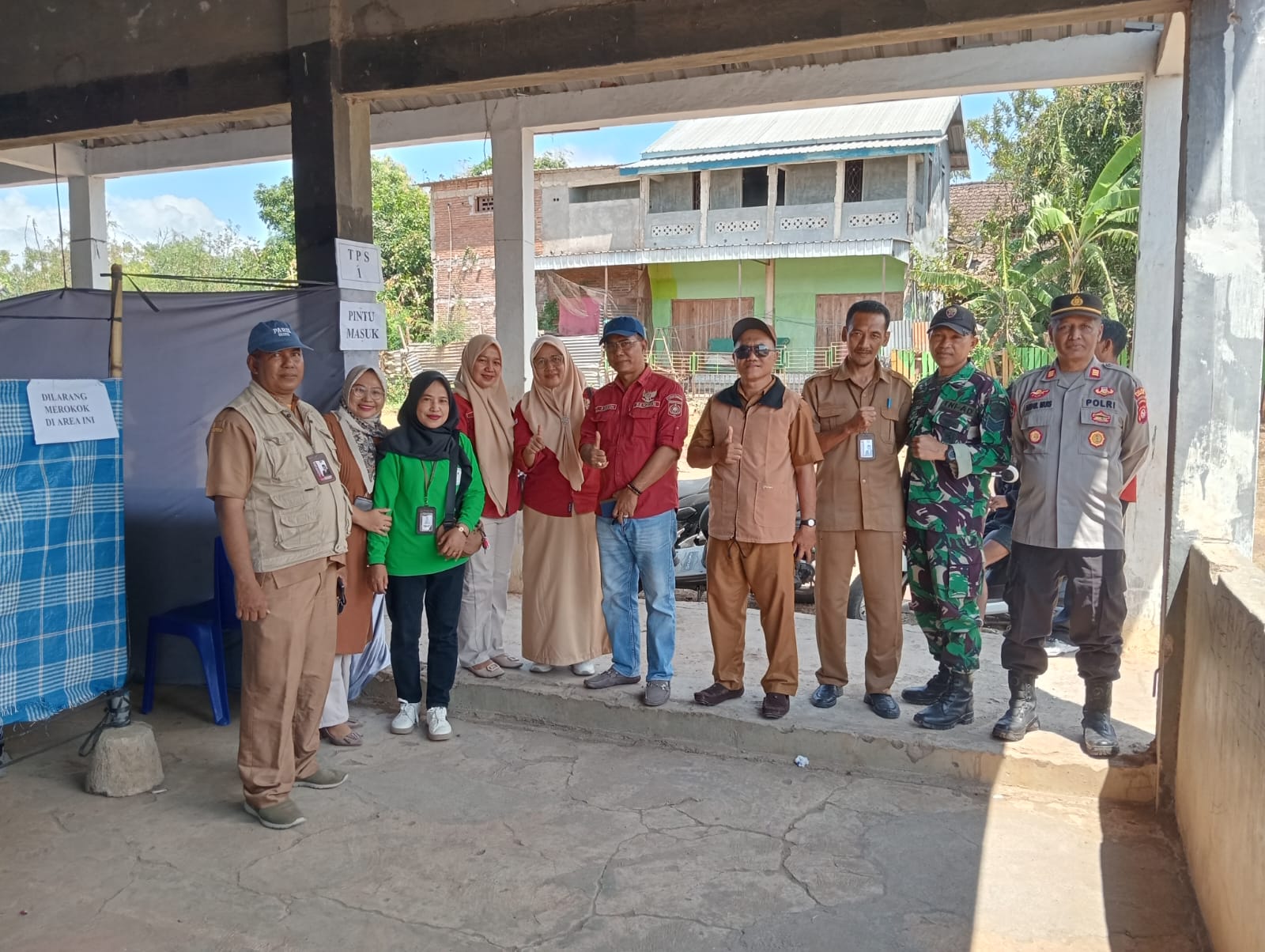 Pilkades Desa Jotang Baru Kecamatan Empang