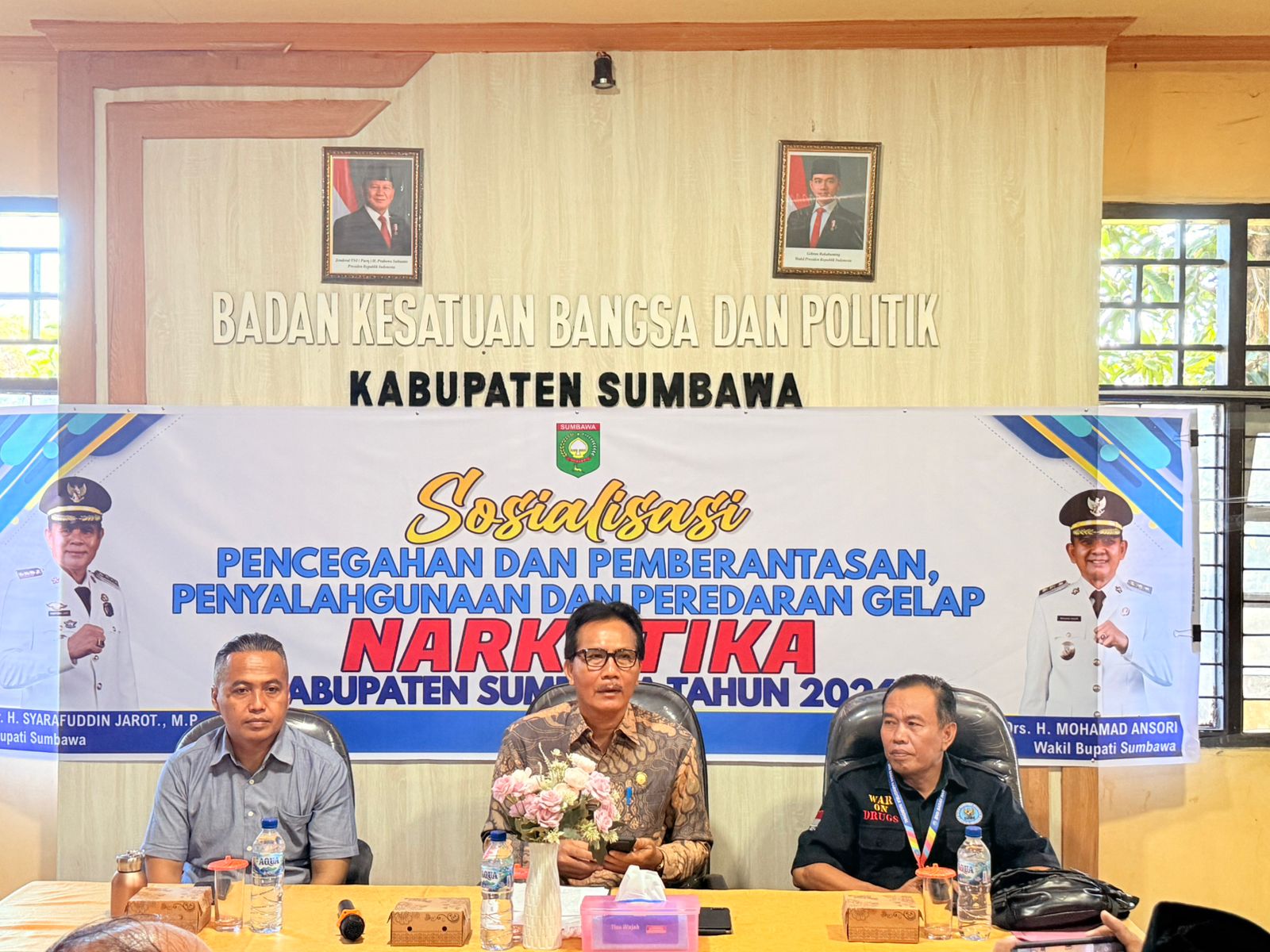 SOSIALISASI PENCEGAHAN DAN PEMBERANTASAN PENYALAHGUNAAN DAN PEREDARAN GELAP NARKOTIKA (P4GN) KABUPATEN SUMBAWA TAHUN 2026